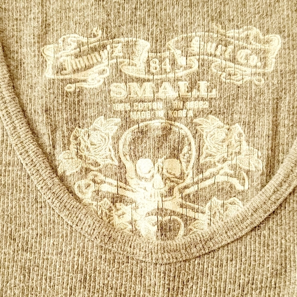 Jimmy'Z Surf Co Tank Top in Grey - Small - Picture 3 of 3